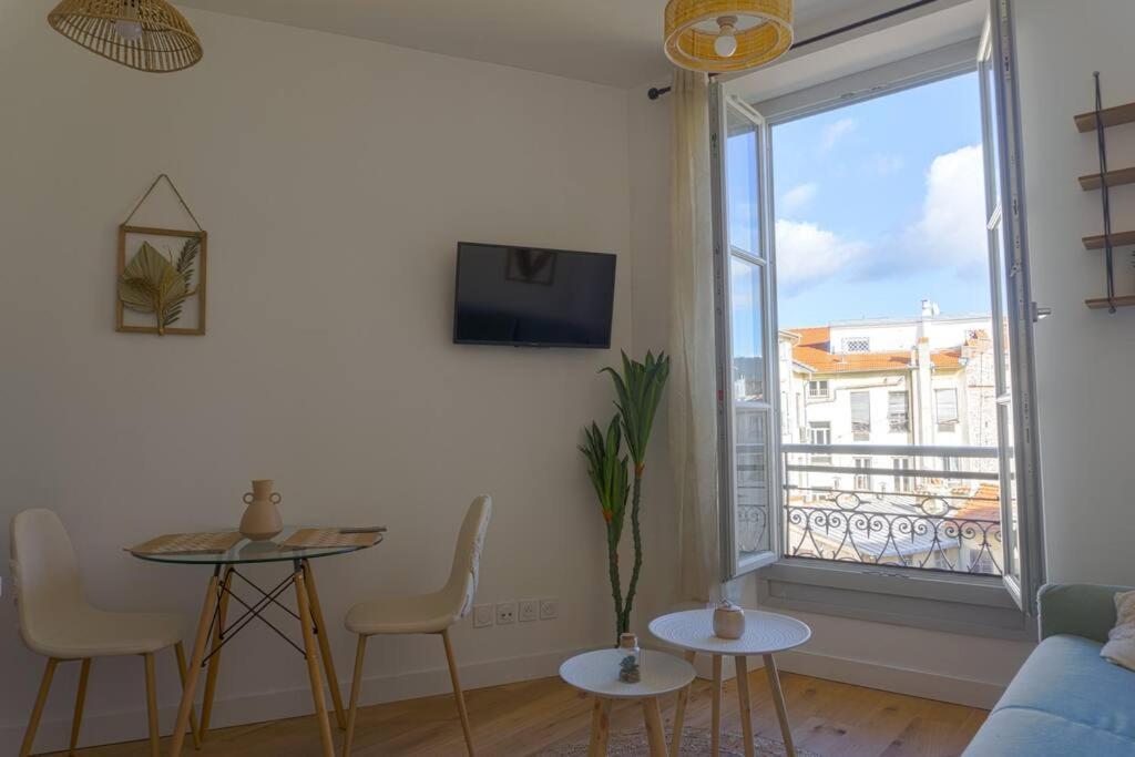 Palais Riviera Chaleureux Lumineux Et Climatise Lägenhet Nice Exteriör bild