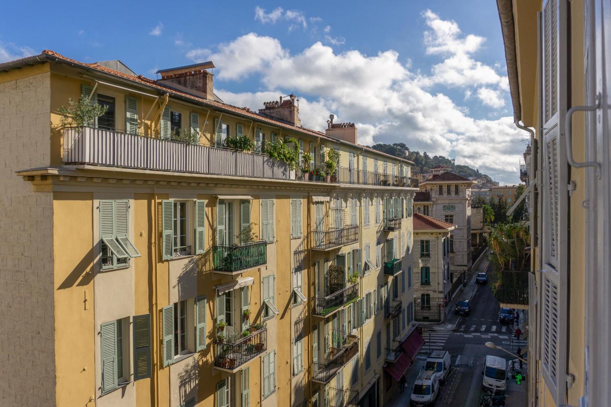 Palais Riviera Chaleureux Lumineux Et Climatise Lägenhet Nice Exteriör bild